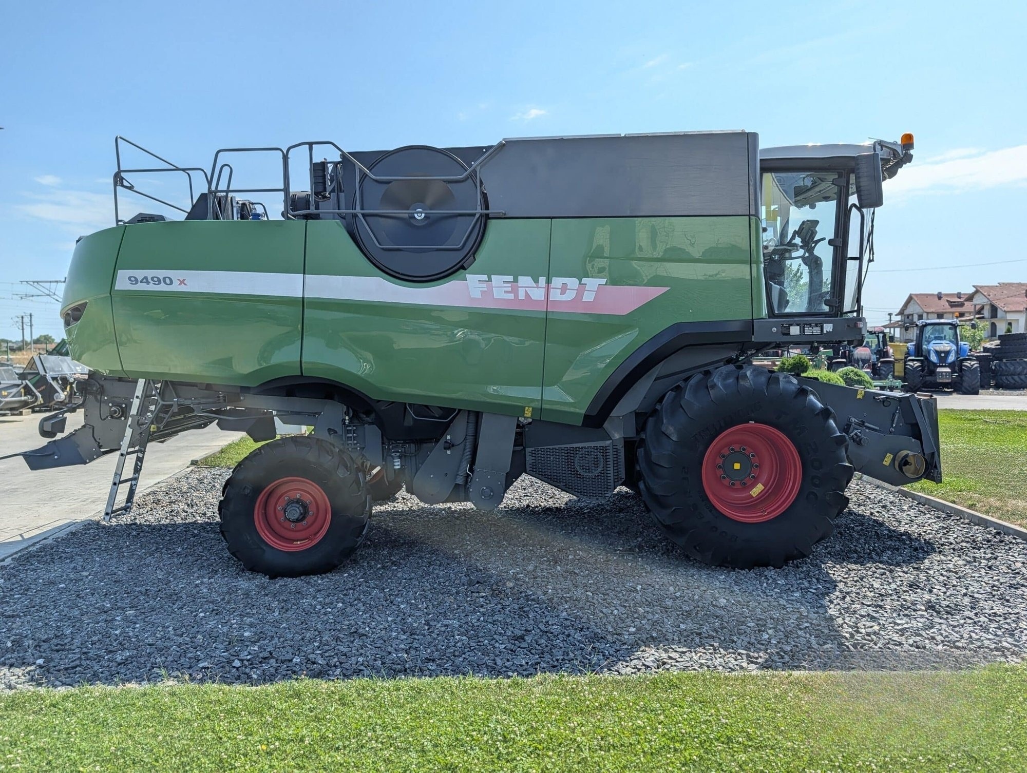 Fendt 9490X + heder paioase — 10